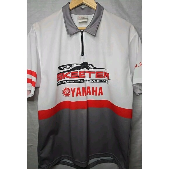 Yamaha Skeeter Performance Fishing Boats Polo Shirt, Sz Small, Valley Perform - Picture 1 of 8